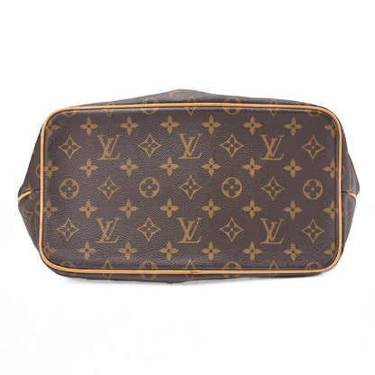 LOUIS VUITTON Louis Vuitton Monogram Palermo PM M40145 2way Shoulder Bag Brown Gold-Tone Hardware, Pre-Owned