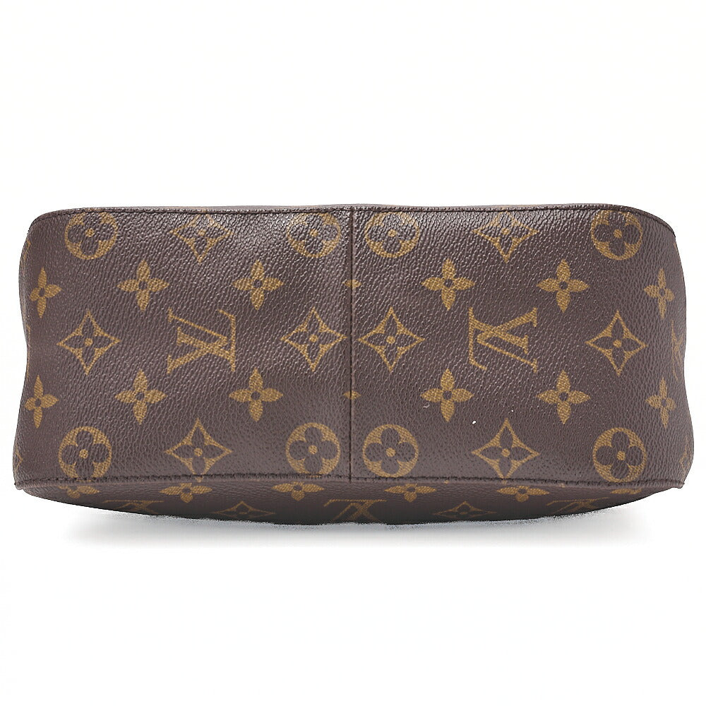 LOUIS VUITTON Monogram Looping MM One Shoulder M51146 Brown Gold-Tone Hardware, Pre-Owned