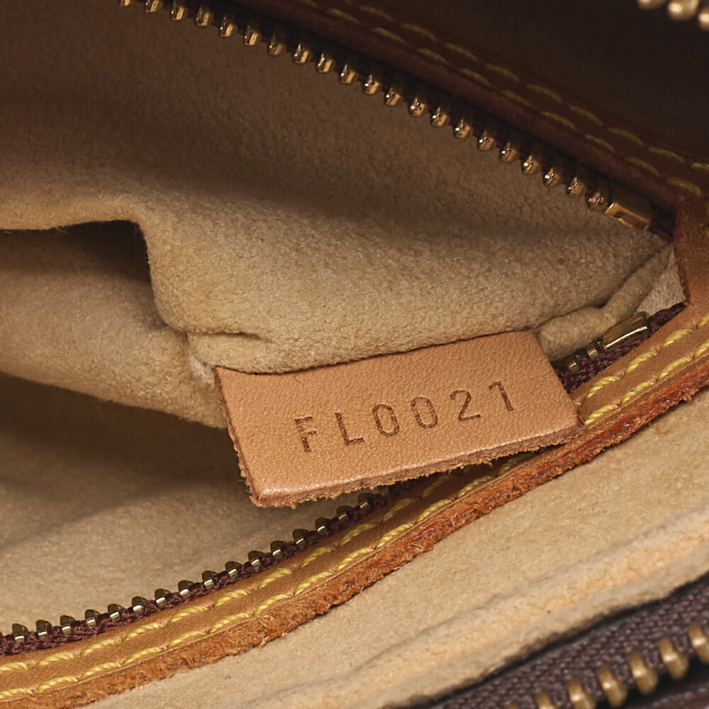 LOUIS VUITTON Monogram Looping MM One Shoulder M51146 Brown Gold-Tone Hardware, Pre-Owned