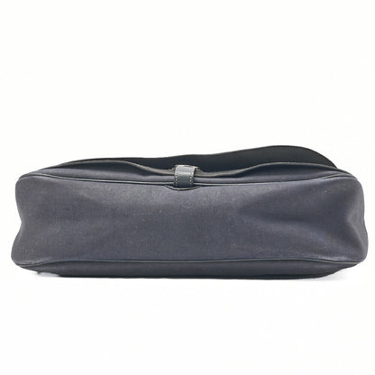 HERMES Sack Colorado GM Liege x Toile Ash Shoulder Bag Blue Indigo Silver-Tone Hardware, Pre-Owned