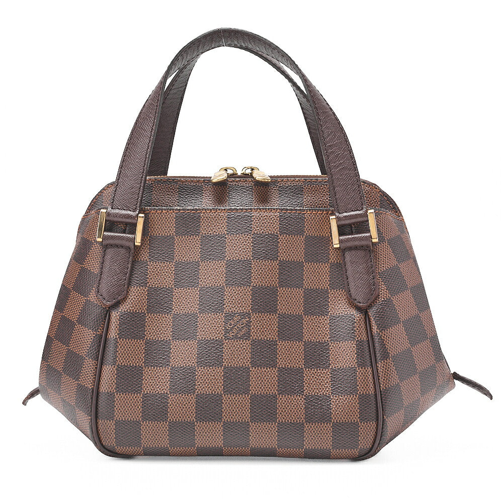 LOUIS VUITTON Louis Vuitton Damier Belem PM Shoulder Bag N51173 Brown Gold-Tone Hardware, Pre-Owned