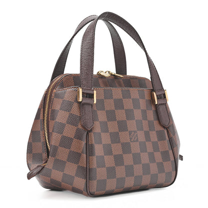 LOUIS VUITTON Louis Vuitton Damier Belem PM Shoulder Bag N51173 Brown Gold-Tone Hardware, Pre-Owned