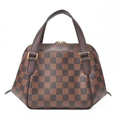 LOUIS VUITTON Louis Vuitton Damier Belem PM Shoulder Bag N51173 Brown Gold-Tone Hardware, Pre-Owned