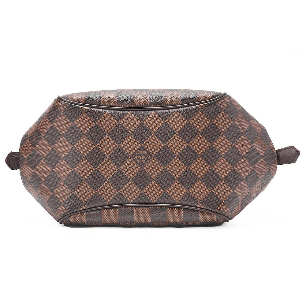 LOUIS VUITTON Louis Vuitton Damier Belem PM Shoulder Bag N51173 Brown Gold-Tone Hardware, Pre-Owned