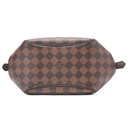 LOUIS VUITTON Louis Vuitton Damier Belem PM Shoulder Bag N51173 Brown Gold-Tone Hardware, Pre-Owned