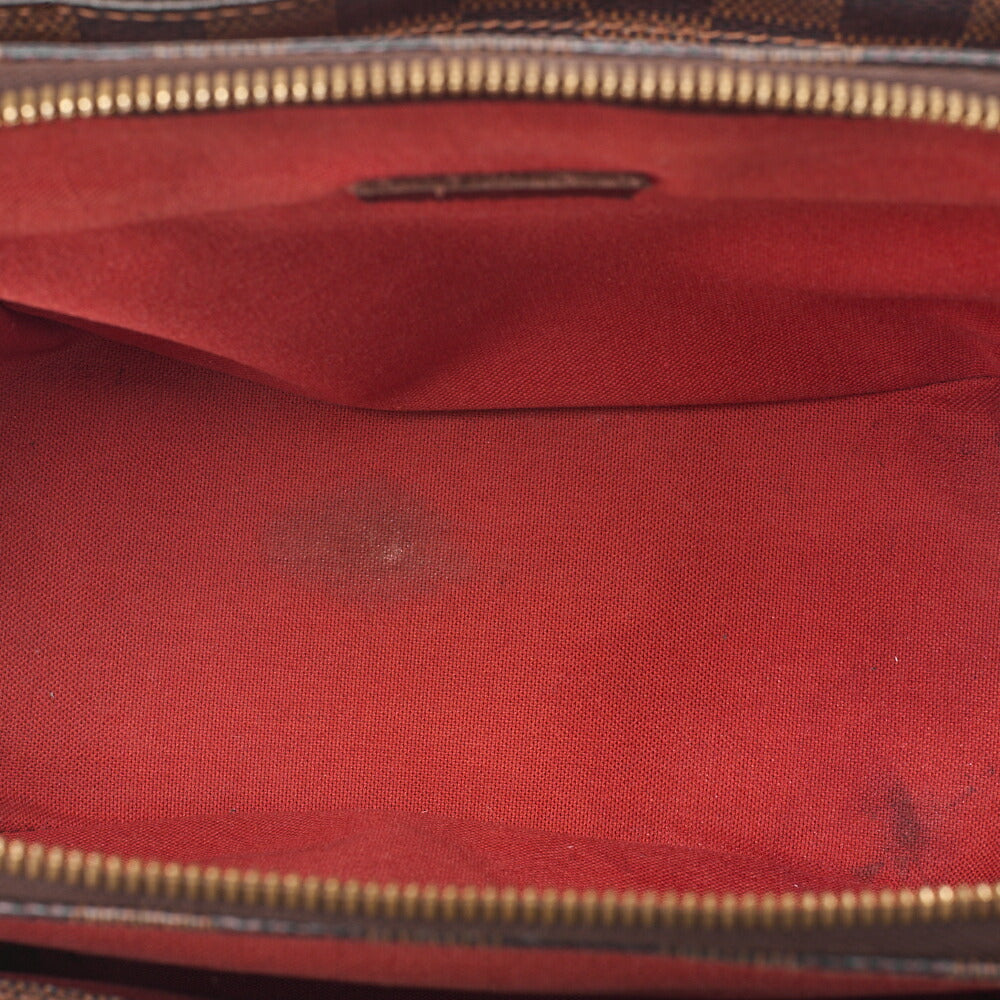 LOUIS VUITTON Louis Vuitton Damier Belem PM Shoulder Bag N51173 Brown Gold-Tone Hardware, Pre-Owned