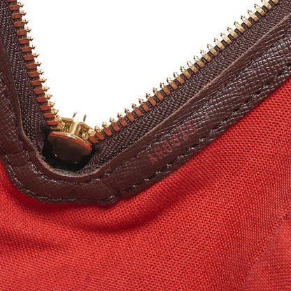 LOUIS VUITTON Louis Vuitton Damier Belem PM Shoulder Bag N51173 Brown Gold-Tone Hardware, Pre-Owned