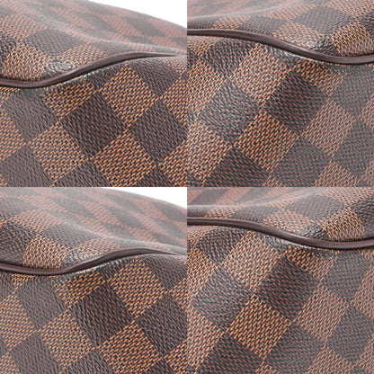 LOUIS VUITTON Louis Vuitton Damier Belem PM Shoulder Bag N51173 Brown Gold-Tone Hardware, Pre-Owned