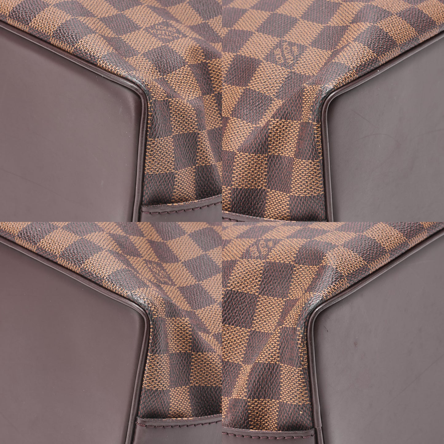 LOUIS VUITTON Louis Vuitton Damier Chelsea Shoulder Bag N51119 Brown Gold-Tone Hardware, Pre-Owned