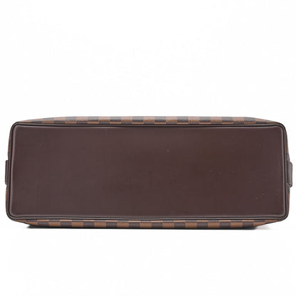 LOUIS VUITTON Louis Vuitton Damier Chelsea Shoulder Bag N51119 Brown Gold-Tone Hardware, Pre-Owned