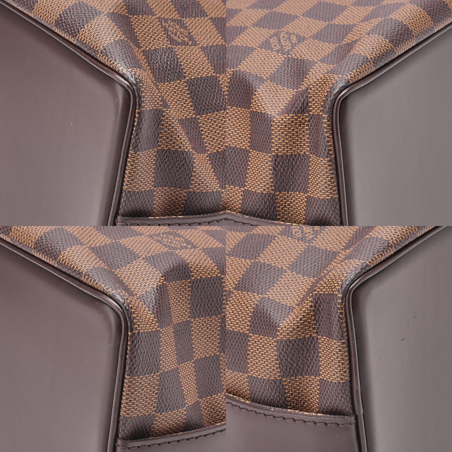 LOUIS VUITTON Louis Vuitton Damier Chelsea Shoulder Bag N51119 Brown Gold-Tone Hardware, Pre-Owned