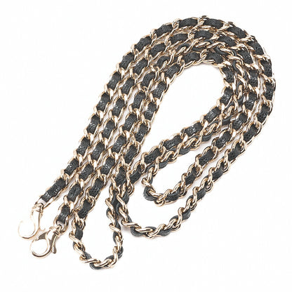 CHANEL Mini Matelasse Luxury Chain Shoulder Caviar Skin Black Gold-Tone Hardware, Pre-Owned