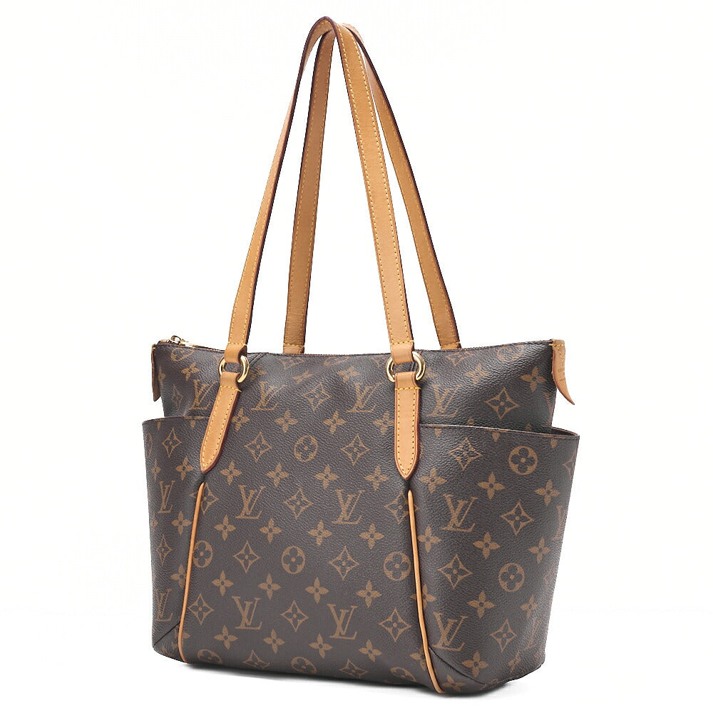 LOUIS VUITTON ルイヴィトン モノグラム トータリーPM ショルダーバッグ M56688 ブラウン ゴールド金具 中古