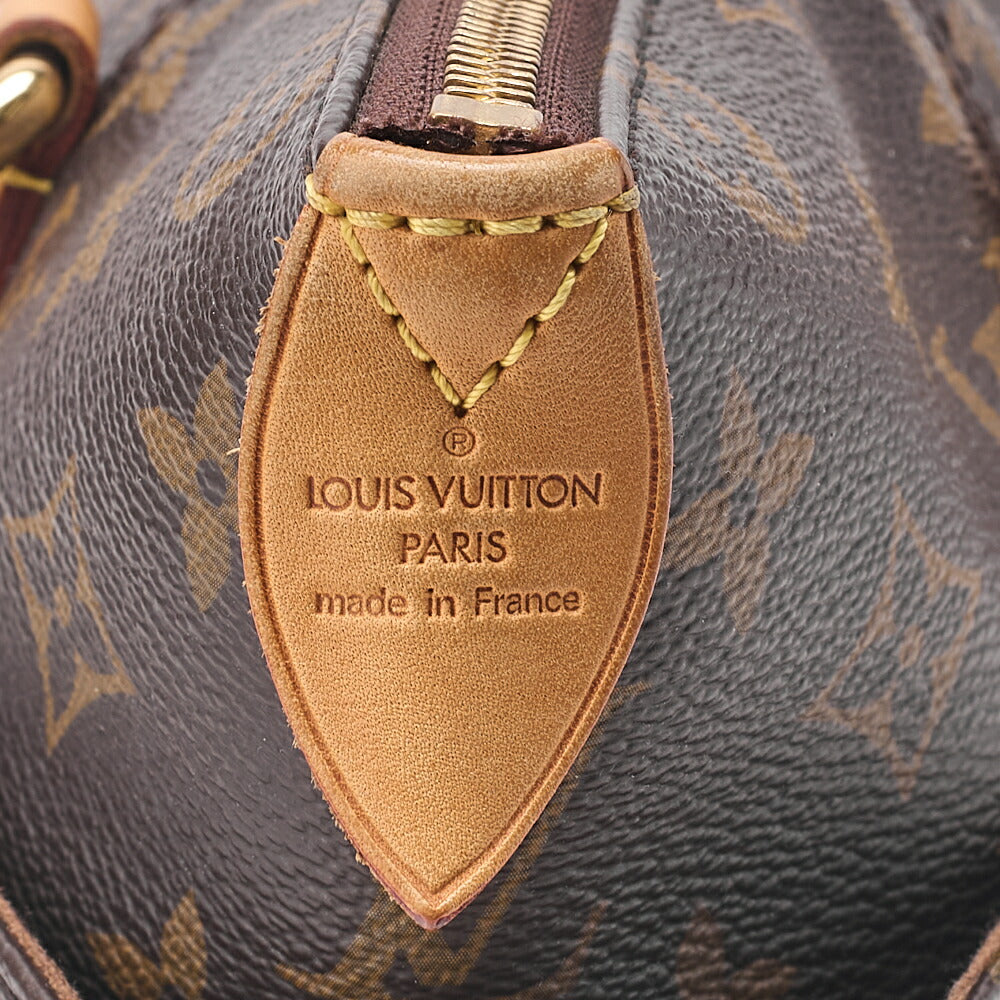 LOUIS VUITTON ルイヴィトン モノグラム トータリーPM ショルダーバッグ M56688 ブラウン ゴールド金具 中古