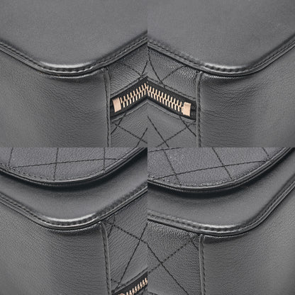 シャネル ショルダーバッグ ココマーク バニティ 2way ラムスキン ブラック ゴールド金具, 中古品