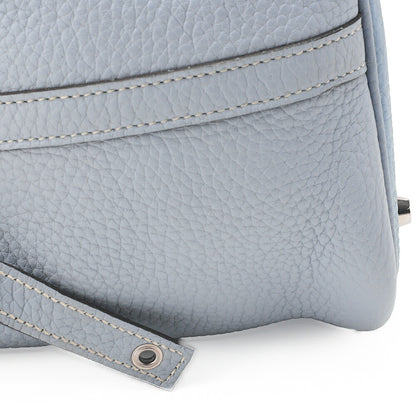 HERMES ピコタンロック MM トリヨンクレマンス ブルーペール シルバー金具、中古品