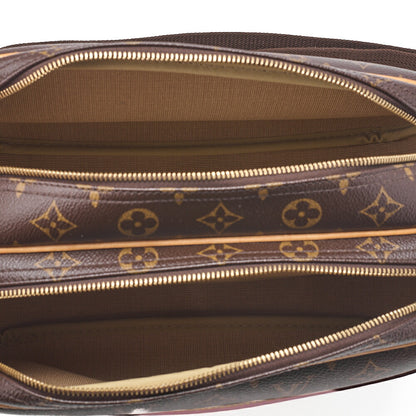 LOUIS VUITTON Louis Vuitton Monogram Reporter PM Shoulder Bag Monogram Brown Gold-Tone Hardware, Pre-Owned