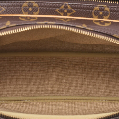 LOUIS VUITTON Louis Vuitton Monogram Reporter PM Shoulder Bag Monogram Brown Gold-Tone Hardware, Pre-Owned