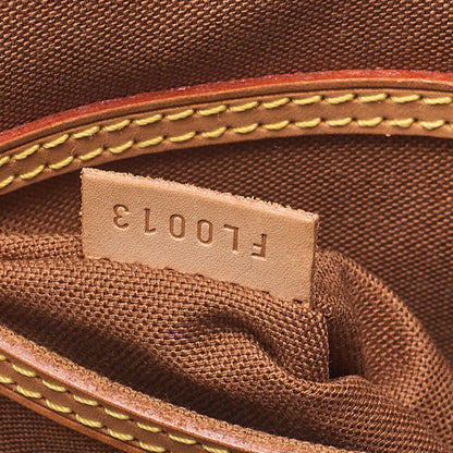 LOUIS VUITTON Louis Vuitton Handbag Monogram ALMA PM N51130 Brown Gold-Tone Hardware, Pre-Owned