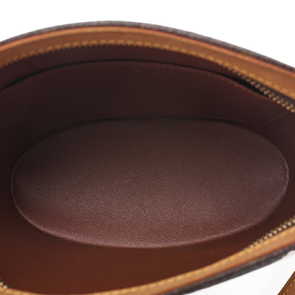 LOUIS VUITTON ルイヴィトン ショルダーバッグ モノグラム ドルーオ M51290 ブラウン ゴールド金具 USED