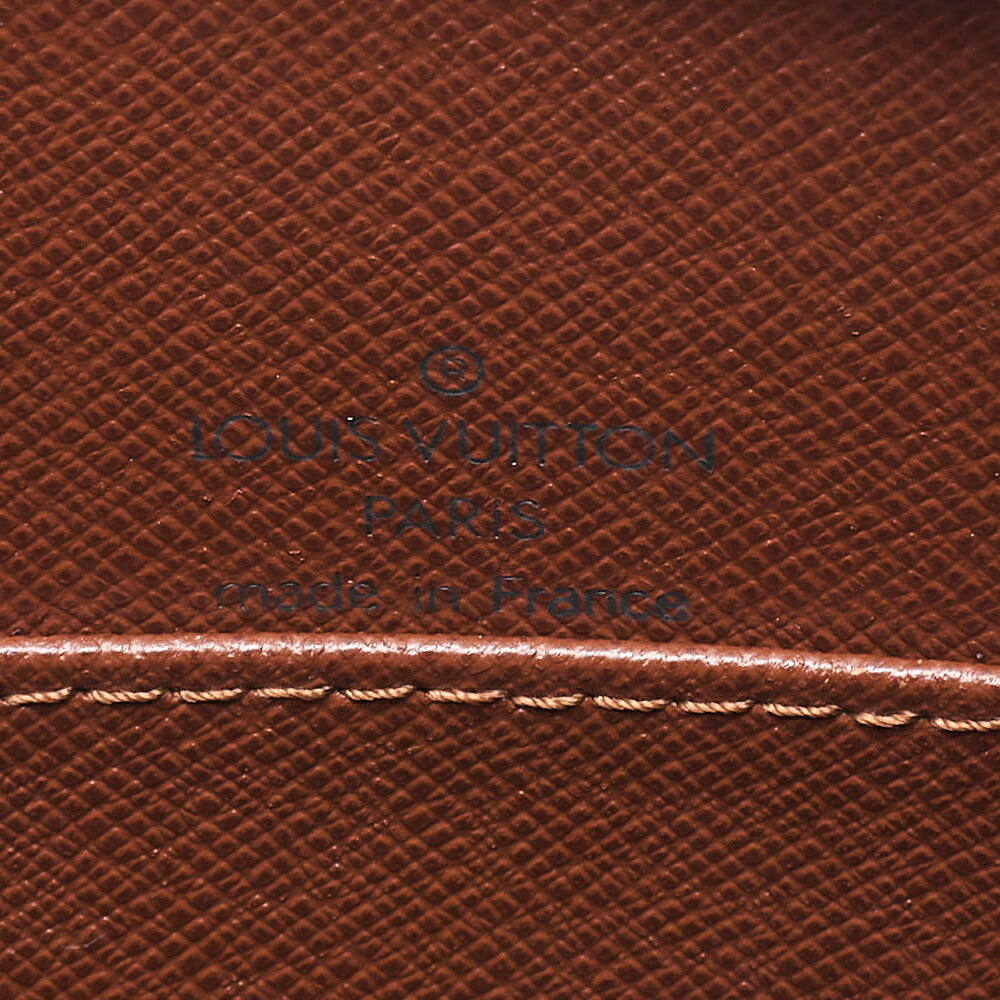 LOUIS VUITTON ルイヴィトン ショルダーバッグ モノグラム ドルーオ M51290 ブラウン ゴールド金具 USED