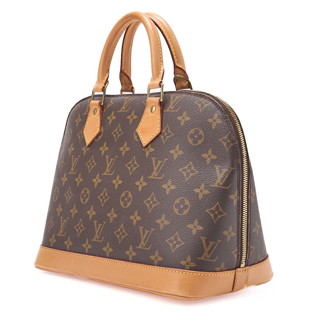 LOUIS VUITTON ルイヴィトン ハンドバッグ モノグラム アルマPM N51130 ブラウン ゴールド金具 中古