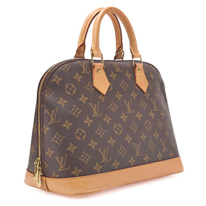 LOUIS VUITTON ルイヴィトン ハンドバッグ モノグラム アルマPM N51130 ブラウン ゴールド金具 中古