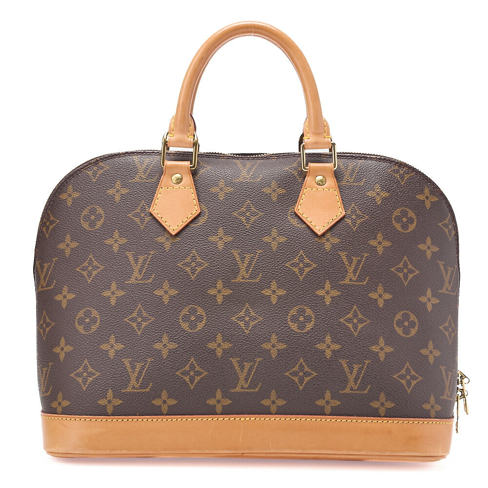 LOUIS VUITTON ルイヴィトン ハンドバッグ モノグラム アルマPM N51130 ブラウン ゴールド金具 中古
