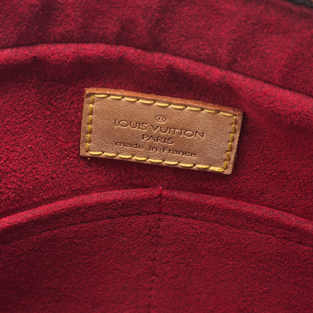 LOUIS VUITTON モノグラム ミルティプリ・シテ ハンドバッグ M51162 ブラウン ゴールド金具, 中古品