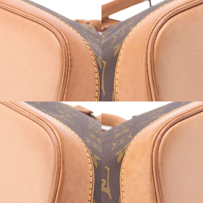 LOUIS VUITTON Louis Vuitton Handbag Monogram ALMA PM N51130 Brown Gold-Tone Hardware, Pre-Owned