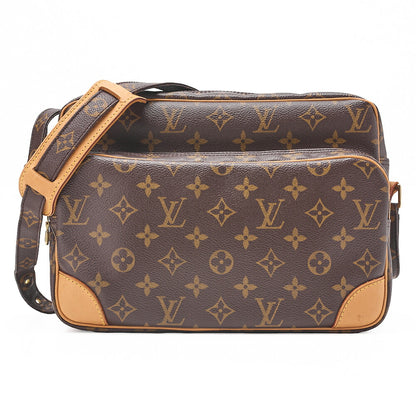 LOUIS VUITTON ルイヴィトン ショルダーバッグ モノグラム ナイル M45244 ブラウン ゴールド金具 中古品