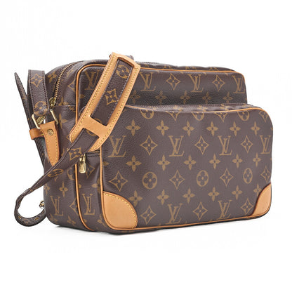 LOUIS VUITTON ルイヴィトン ショルダーバッグ モノグラム ナイル M45244 ブラウン ゴールド金具 中古品
