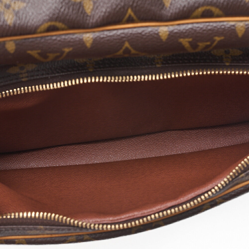 LOUIS VUITTON ルイヴィトン ショルダーバッグ モノグラム ナイル M45244 ブラウン ゴールド金具 中古品
