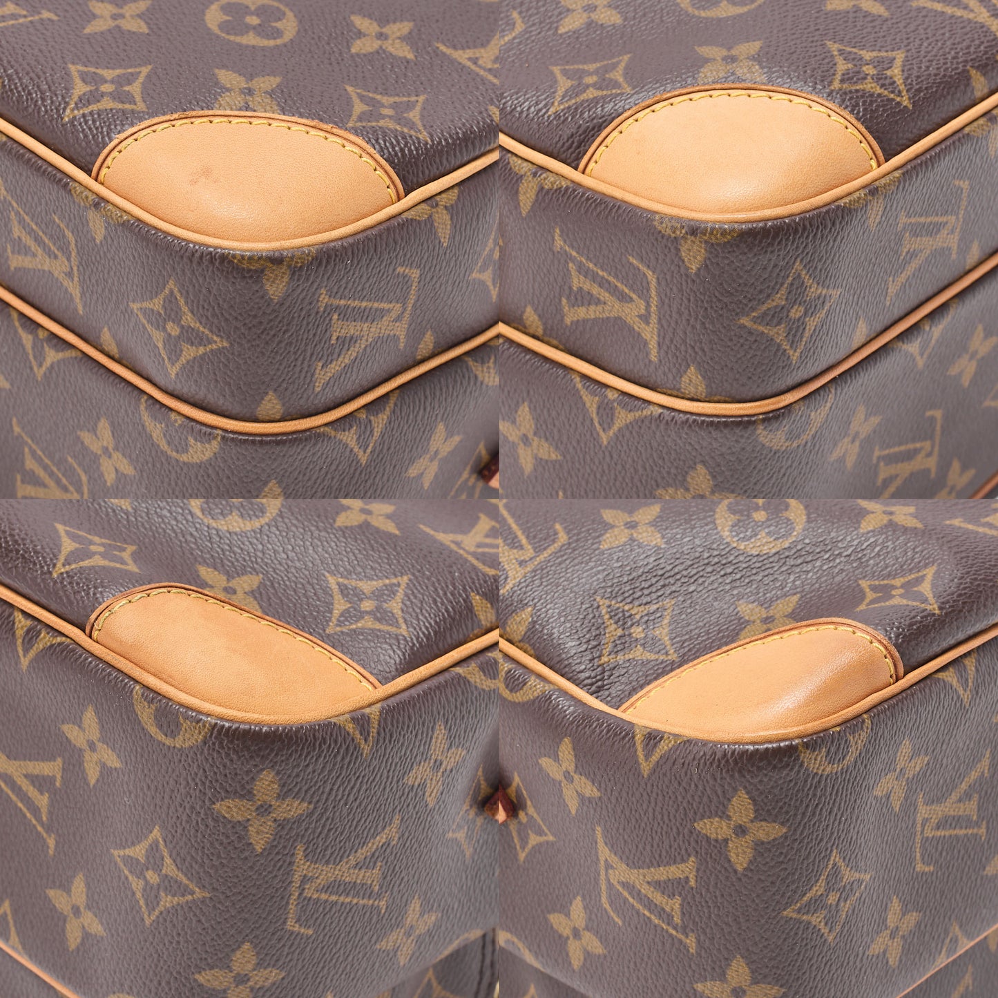 LOUIS VUITTON ルイヴィトン ショルダーバッグ モノグラム ナイル M45244 ブラウン ゴールド金具 中古品