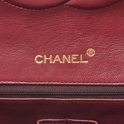 CHANEL Matelasse Turnlock Design Flap Chain Shoulder Bag Lambskin Black Gold-Tone Hardware, Pre-Owned