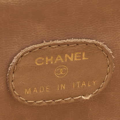 CHANEL ココマーク バニティ ハンドバッグ キャビアスキン レッド ミニサイズ ゴールド金具 中古品