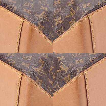 LOUIS VUITTON Louis Vuitton Tote Bag Monogram Hippo Piano M51148 Brown Gold-Tone Hardware, Pre-Owned