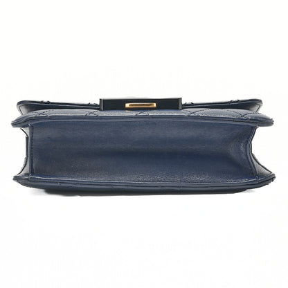 CHANEL Matlasse Beauty Rock Chain Shoulder Lambskin Navy Gold-Tone Hardware, Pre-Owned