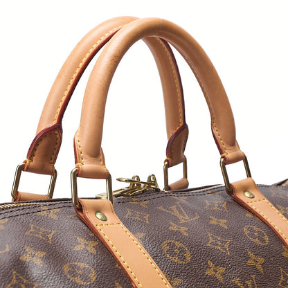 LOUIS VUITTON モノグラム キーポル・バンドリエール 60 ボストンバッグ M41412 ブラウン ゴールド金具、中古品