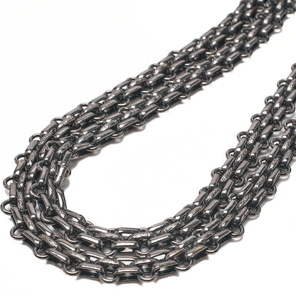 CHANEL シャネル チョコレートバー 2.55ロック 2.55チェーンショルダー シングル フラップ ウール フェルト ブラック ラージサイズ シルバー金具 中古品