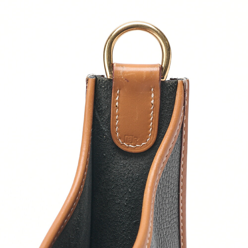 HERMES Evelyn 1GM Ardennes X Leather Shoulder Black X Gold Gold-Tone Hardware, Pre-Owned