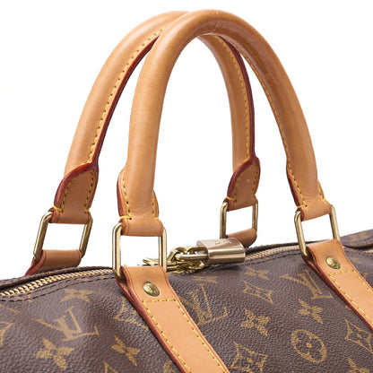 ルイヴィトン LOUIS VUITTON モノグラム キーポル50 ボストンバッグ M41428 ブラウン ゴールド金具 中古