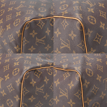 LOUIS VUITTON ルイヴィトン モノグラム キーポル60 ボストンバッグ M41422 ブラウン ゴールド金具 中古品