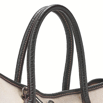 エルメス ガーデンパーティTPM トローアッシュ アイボリー シルバー金具 中古品