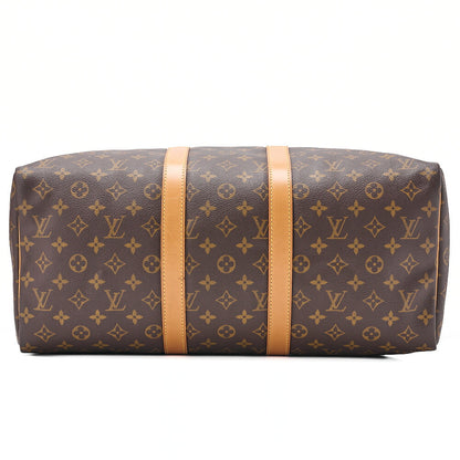 LOUIS VUITTON ルイヴィトン モノグラム キーポル45 ボストンバッグ M41428 ブラウン ゴールド金具 中古