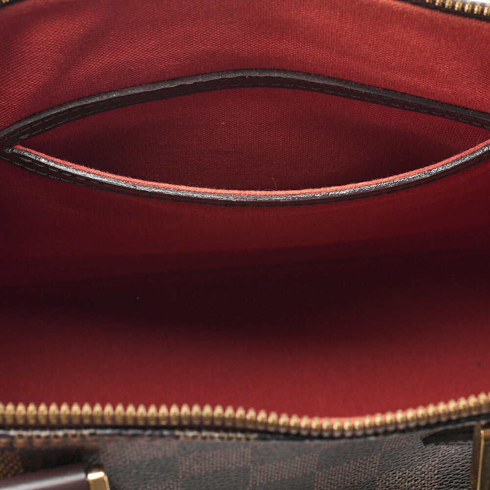 LOUIS VUITTON Louis Vuitton Handbag Alma PM Damier N53151 Brown Gold-Tone Hardware, Pre-Owned