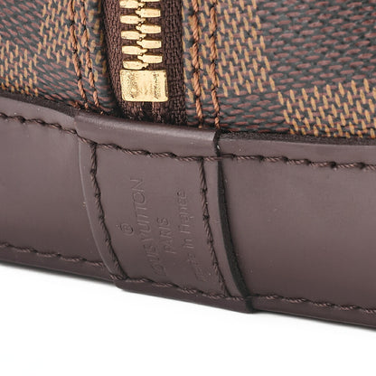 LOUIS VUITTON Louis Vuitton Handbag Alma PM Damier N53151 Brown Gold-Tone Hardware, Pre-Owned