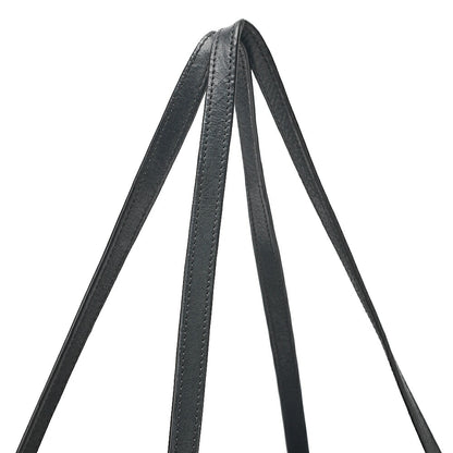 CHANEL Sparkle Leather Matelasse Coco Mark 2WAY Chain Shoulder Black Silver-Tone Hardware, Pre-Owned