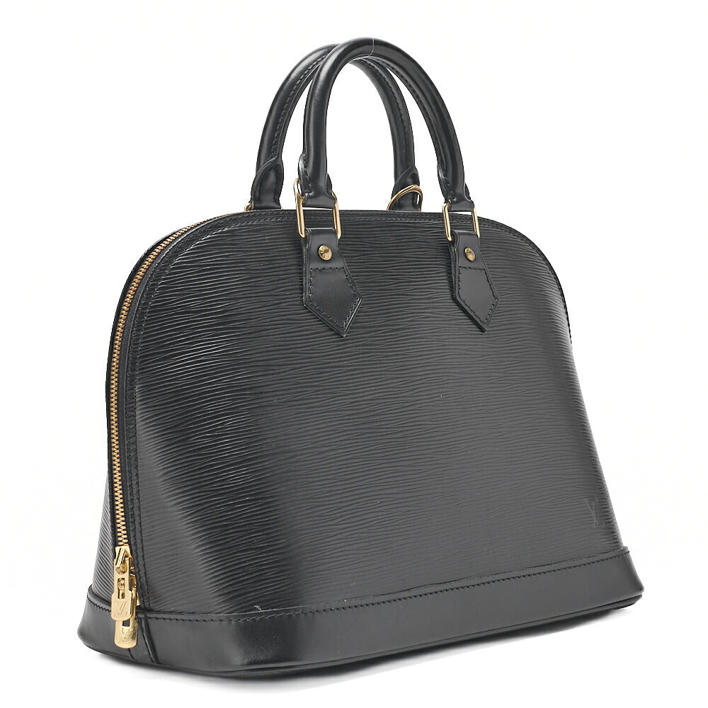 LOUIS VUITTON ルイヴィトン エピ アルマPM ハンドバッグ M52142 ノワール ゴールド金具 中古