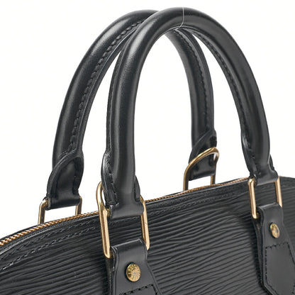 LOUIS VUITTON ルイヴィトン エピ アルマPM ハンドバッグ M52142 ノワール ゴールド金具 中古